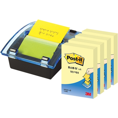 포스트잇 팝업 디스펜서 DS-123 (크리스탈)