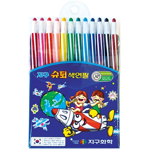 12색 슈퍼 색연필