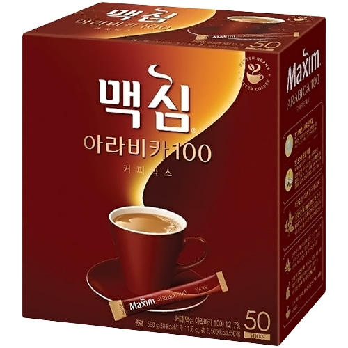 맥심 아라비카100 커피믹스 50T
